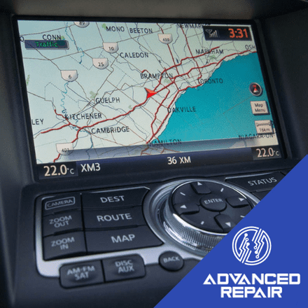Infiniti QX50 Radio Sat Nav Media Unit LCD Display Touch Screen Repair