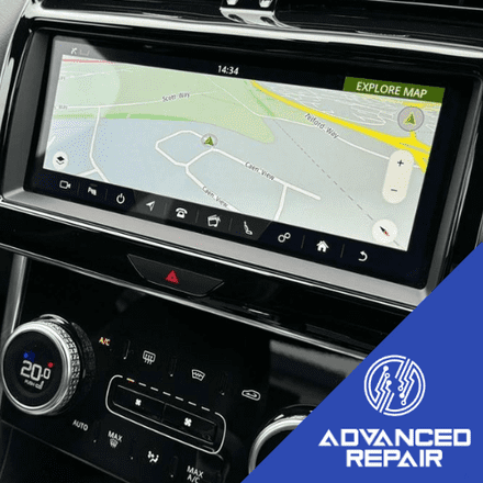 Jaguar XE Radio Sat Nav Media Unit LCD Display Touch Screen Repair