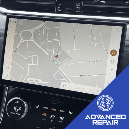 Jaguar XF Radio Sat Nav Media Unit LCD Display Touch Screen Repair