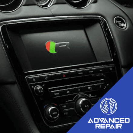 Jaguar XJR Radio Sat Nav Media Unit LCD Display Touch Screen Repair