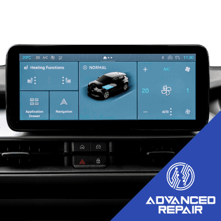 Jeep Avenger Radio Sat Nav Media Unit LCD Display Touch Screen Repair