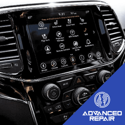 Jeep Cherokee Radio Sat Nav Media Unit Touch Screen Repair