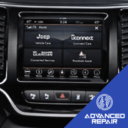 Jeep Grand Cherokee Radio Sat Nav Media Unit Touch Screen Repair