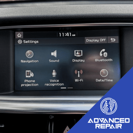 Kia Optima Radio Sat Nav Media Unit LCD Display Touch Screen Repair