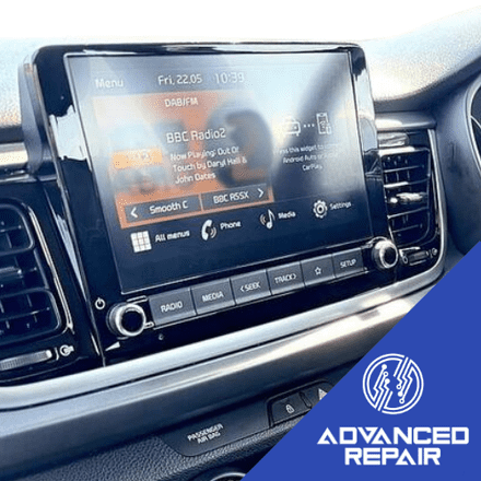 Kia Rio Radio Sat Nav Media Unit LCD Display Touch Screen Repair