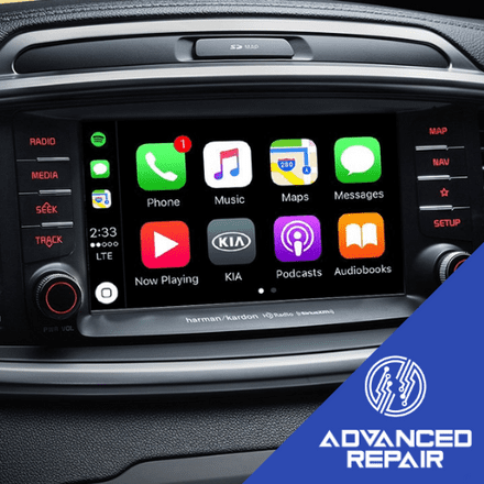 Kia Sorento Radio Sat Nav Media Unit LCD Display Touch Screen Repair