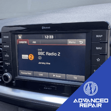 Kia Stonic Radio Sat Nav Media Unit LCD Display Touch Screen Repair