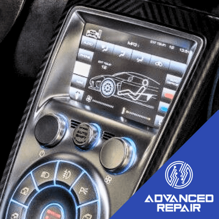 Koenigsegg Agera RS Radio Sat Nav Media Unit LCD Display Touch Screen Repair