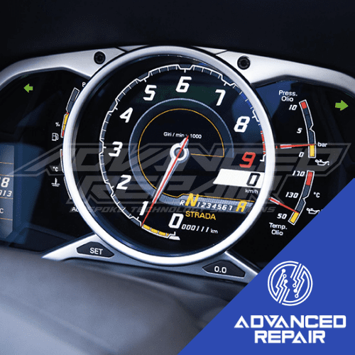 Lamborghini Aventador Instrument Cluster Speedometer LCD Display Screen Repair