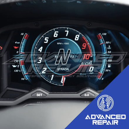 Lamborghini Aventador S Instrument Cluster Speedometer LCD Display Screen Repair