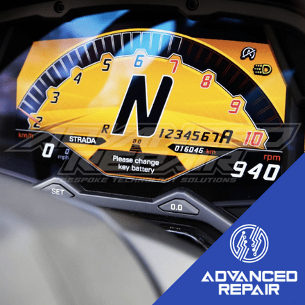 Lamborghini Aventador SV Instrument Cluster Speedometer LCD Display Screen Repair