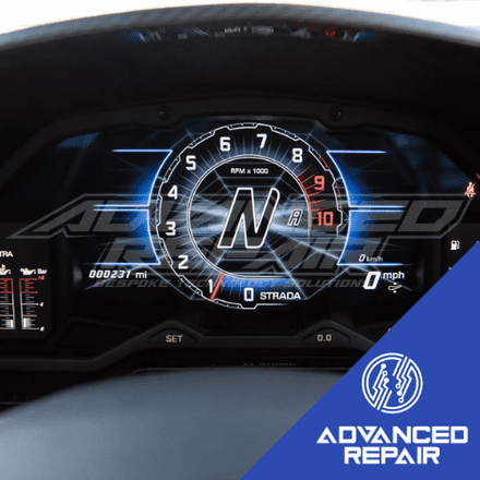 Lamborghini Aventador Ultimae Instrument Cluster Speedometer LCD Display Screen Repair