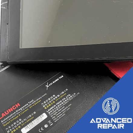 Launch X431 Euro Tab Touch Screen Digitizer Repair