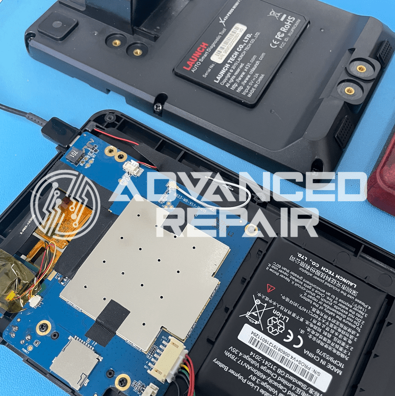 Launch X431 Pros Mini USB Type-C Charging Repair -Dead No Power Fix
