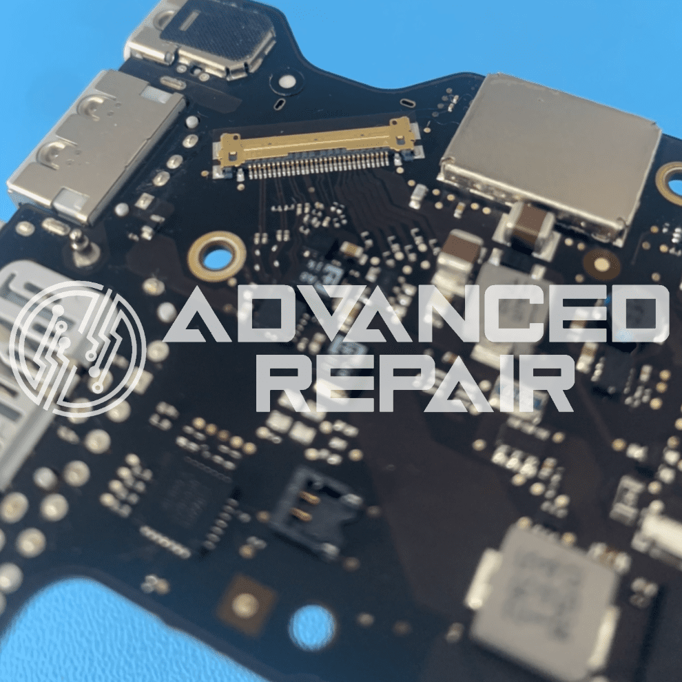 Macbook Pro Logic Board LCD Connector Repair
