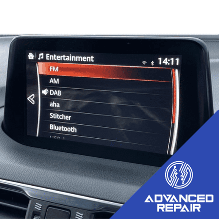 Mazda3 Radio Sat Nav Media Unit Touch Screen Repair