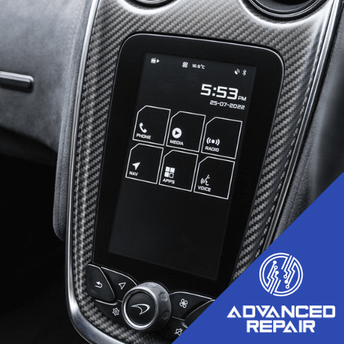 McLaren 600LT Radio Sat Nav Media Unit LCD Display Touch Screen Repair