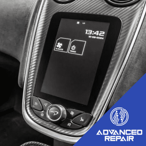 McLaren 620R Radio Sat Nav Media Unit LCD Display Touch Screen Repair