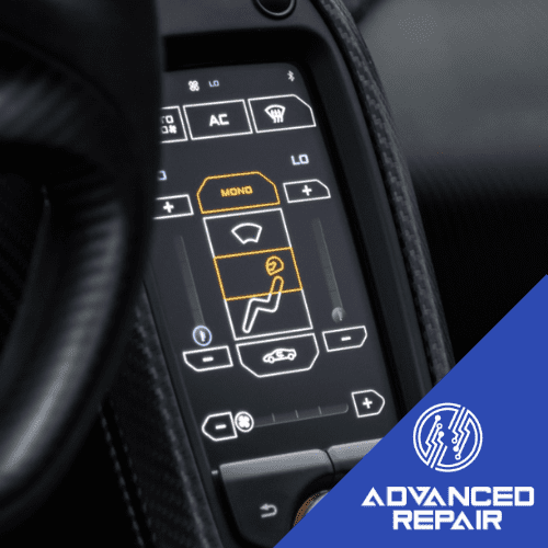 McLaren P1 Radio Sat Nav Media Unit LCD Display Touch Screen Repair