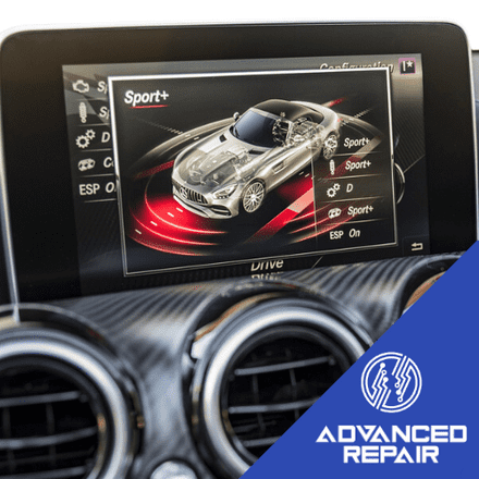 Mercedes AMG GT Infotainment System Sat Nav LCD Display Touch Screen Repair