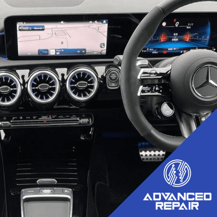 Mercedes CLA Infotainment System Sat Nav LCD Display Touch Screen Repair