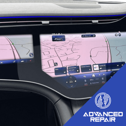 Mercedes EQS Infotainment System Sat Nav LCD Display Touch Screen Repair