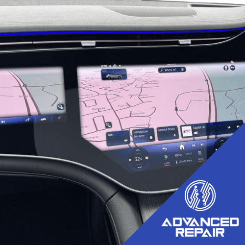 Mercedes EQS Infotainment System Sat Nav LCD Display Touch Screen Repair