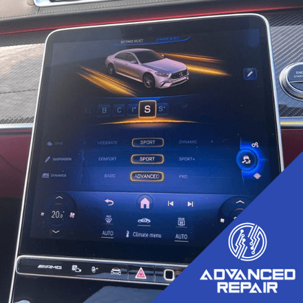 Mercedes S Class Infotainment System Sat Nav LCD Display Touch Screen Repair