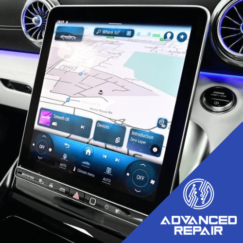 Mercedes SL Infotainment System Sat Nav LCD Display Touch Screen Repair