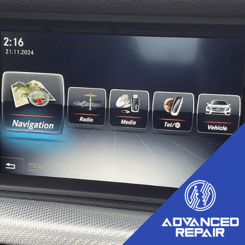 Mercedes SLC Infotainment System Sat Nav LCD Display Touch Screen Repair