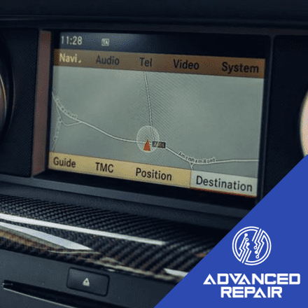Mercedes SLS Infotainment System Sat Nav LCD Display Touch Screen Repair