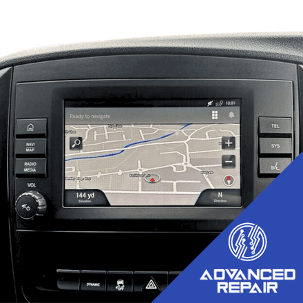 Mercedes Vito Infotainment System Sat Nav LCD Display Touch Screen Repair