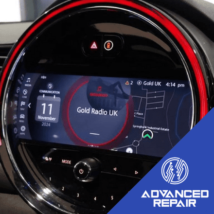 Mini Clubman Radio Sat Nav Media Unit LCD Display Touch Screen Repair