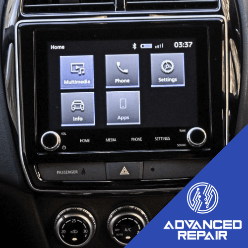 Mitsubishi ASX Radio Sat Nav Media Unit Display Touch Screen Repair