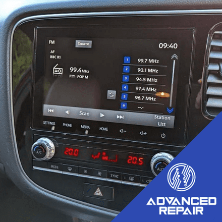 Mitsubishi Outlander 8740A098 8740A103 NR-201 Sat Nav Touch Screen Repair