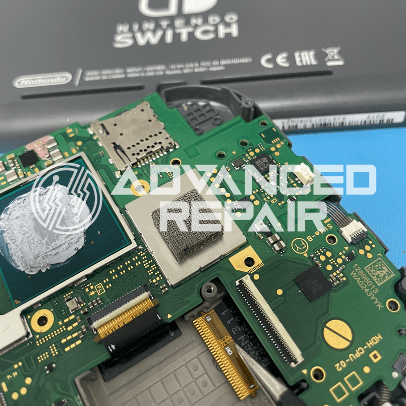Nintendo Switch Lite Motherboard FPC Connector Repair