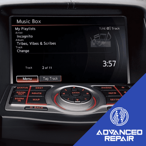 Nissan 370z Radio Sat Nav Media Unit LCD Display Touch Screen Repair