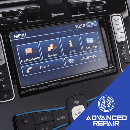 Nissan Leaf Radio Sat Nav Media Unit Touch Screen Repair