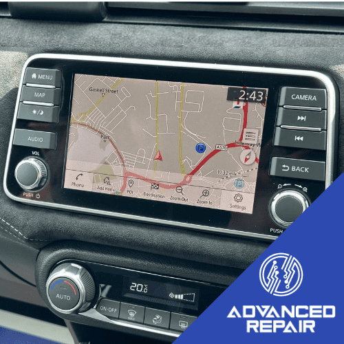 Nissan Micra Radio Sat Nav Media Unit Touch Screen Repair