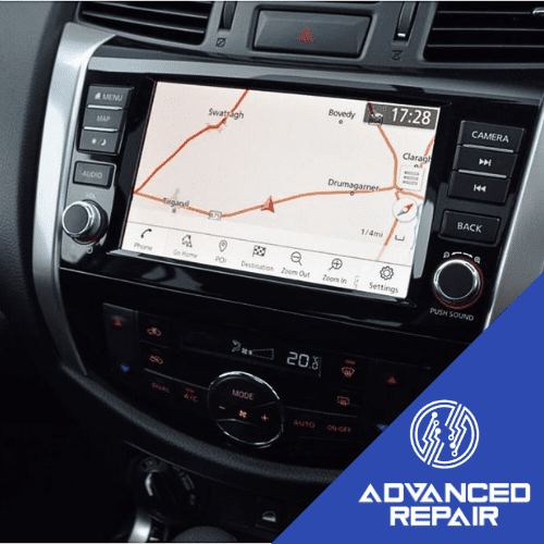 Nissan Navara Radio Sat Nav Media Unit Touch Screen Repair