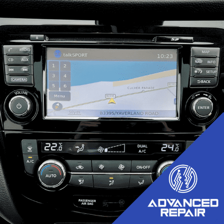 Nissan Qashqai 2014-2020 Radio Sat Nav Media Unit Touch Screen Repair