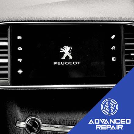 Peugeot 308 Radio Sat Nav Media Unit Touch Screen Repair