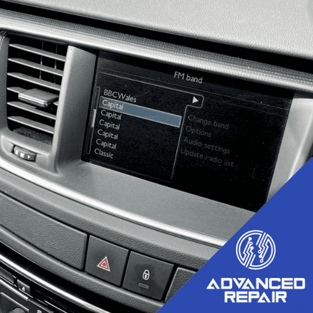 Peugeot 508 Radio Sat Nav Media Unit Touch Screen Repair