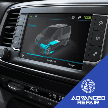 Peugeot E-Expert Radio Sat Nav Media Unit LCD Display Touch Screen Repair