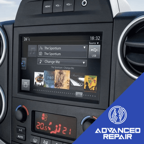 Peugeot Partner Radio Sat Nav Media Unit Touch Screen Repair