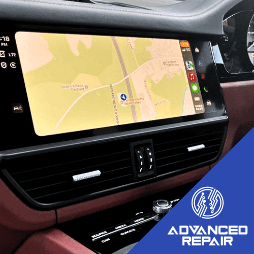 Porsche Cayenne Infotainment Media Unit Display Screen Repair