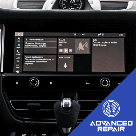 Porsche Macan Infotainment Media Unit Display Screen Repair