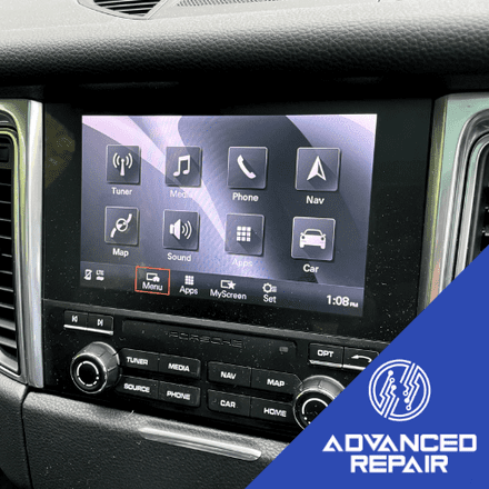 Porsche Macan S PCM3.1 Radio Sat Nav Media Unit LCD Display Touch Screen Repair