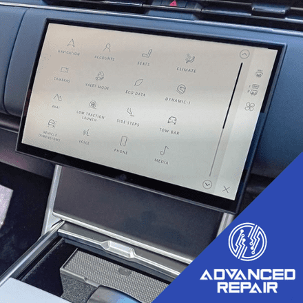 Range Rover Radio Sat Nav Media Unit LCD Display Touch Screen Repair