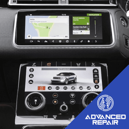 Range Rover Velar Radio Sat Nav Media Unit LCD Display Touch Screen Repair